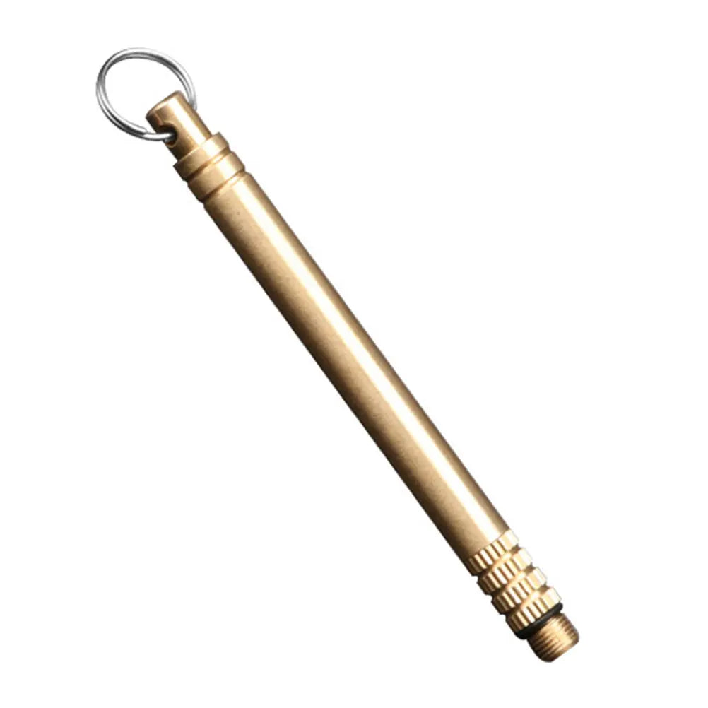 Storage Titanium Alloy Ear Spoon Plugs Brass Cleaner Earwax Digging Tools Spoon