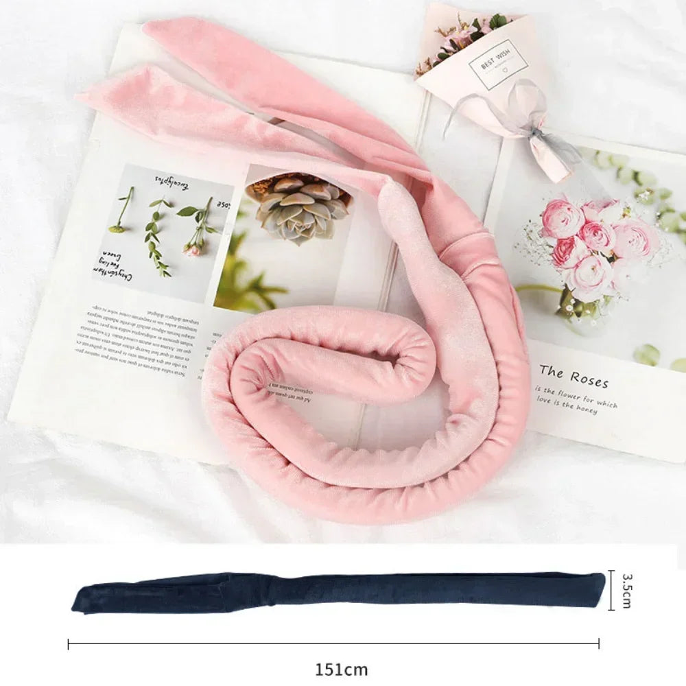 Heatless Curling Rod Headband No Heat Hair Curler Lazy Hair Rollers Soft Hair Curlers
