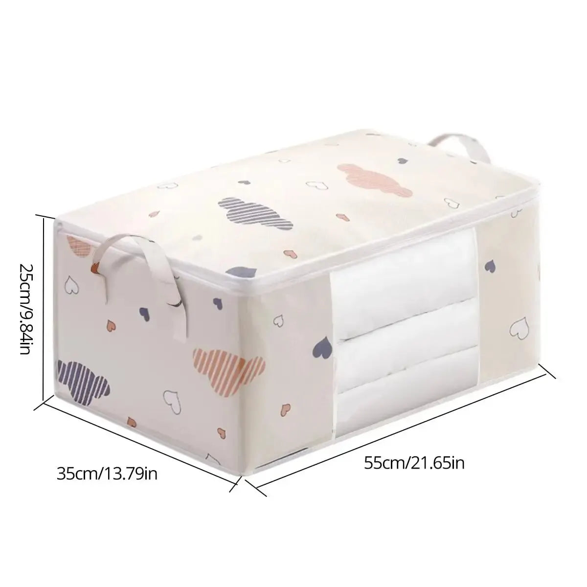 1pc Large/Small Quilt Clothes Storage Bag Moisture Dust Proof Proof Organizer