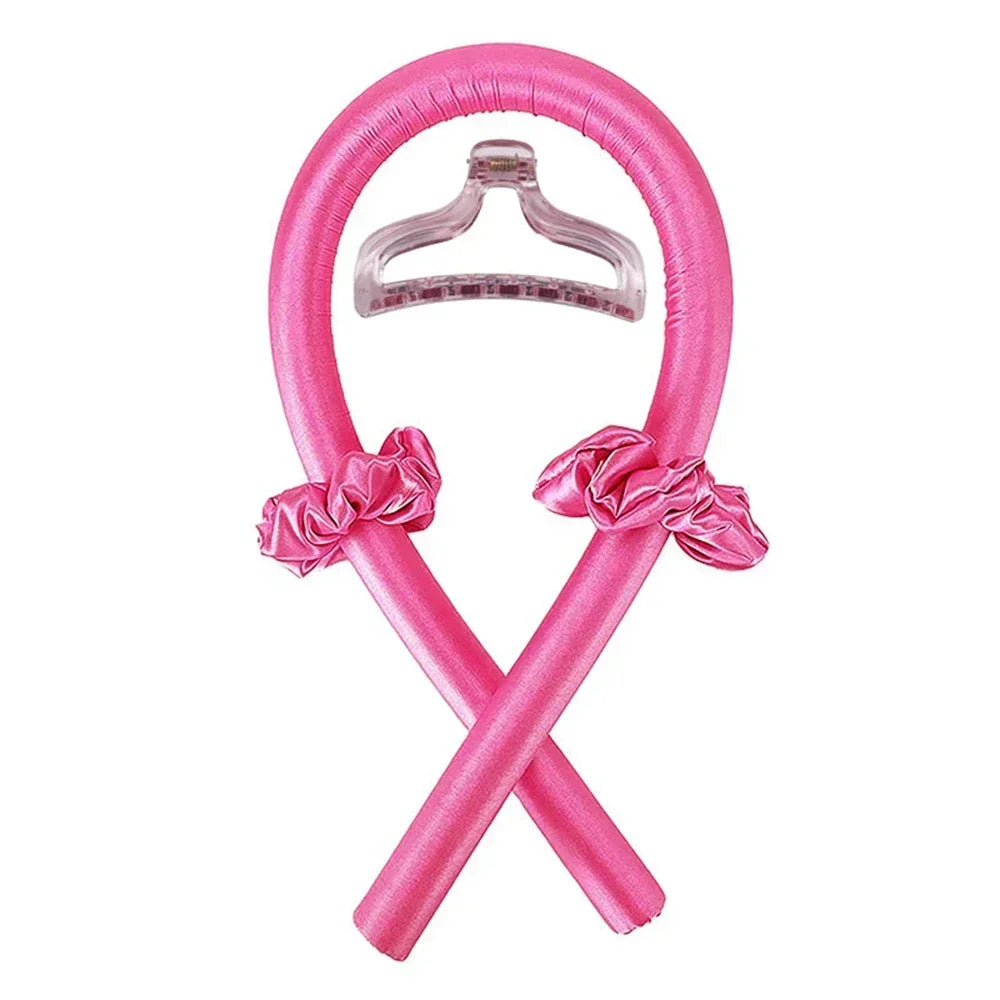 Heatless Curling Rod Headband No Heat Hair Curler Lazy Hair Rollers Soft Hair Curlers