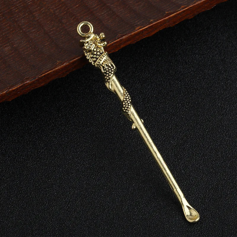 1PCS Retro Ear Spoons Portable Cleaning Tool Dragon Shape Ear-Pick For Wax Remover Cleaner Ear