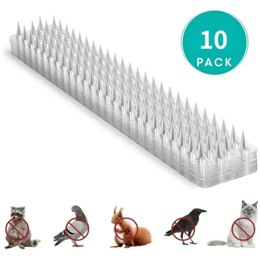 5/10Pcs Spikes Repeller Cat Plastic Bird Repellent Anti Pigeon Anti-bird Squirrel Garden