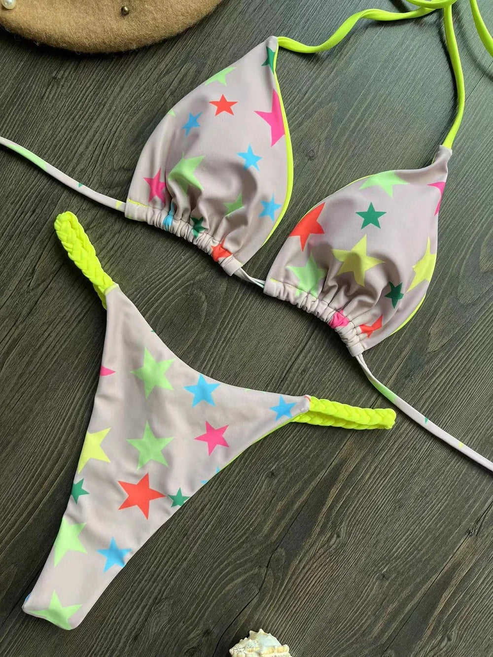 Bikini High Waist Swimsuit Sexy Thong Bikini Set Zebra Print Women Brazilian Swimwear