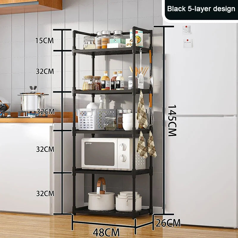 Kitchen Organization Storage Rack To Toilet Shelf Storage Shelf Stackable Basket Bathroom
