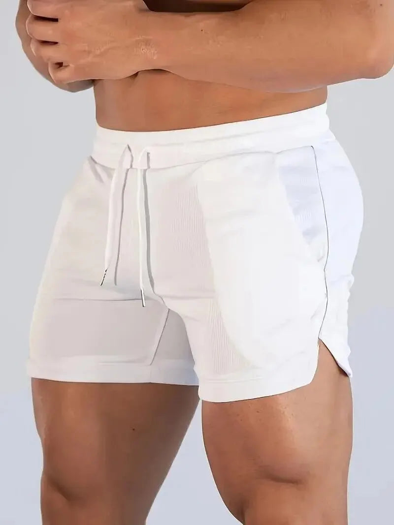 Summer Men's Fitness Shorts Gym Shorts Gyms Short Pants Run Hiking Sportswear Running