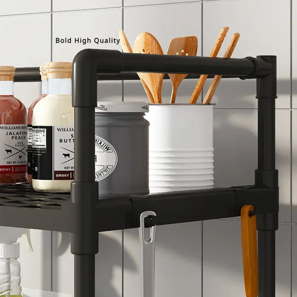 Kitchen Organization Storage Rack To Toilet Shelf Storage Shelf Stackable Basket Bathroom