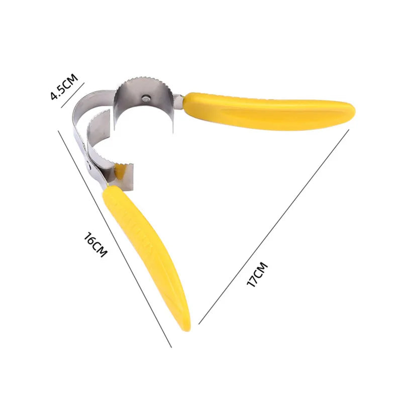 Manual Stainless Steel Corn Thresher Peeler Cob Stripper Remover Food Crusher Separator