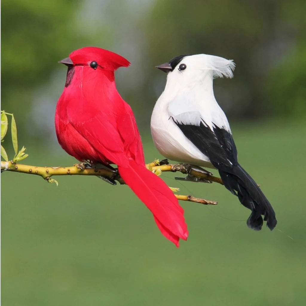 Artificial Magpie Shape Decoy Pigeon Plastic Scarecrow Decoys Pest Repellent Garden