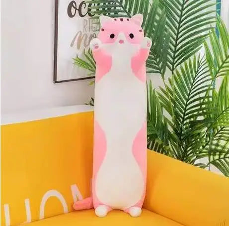 50cm Long Cat Plush Toys Cute Animal Cat Creative Long Soft Toys Office Break Nap