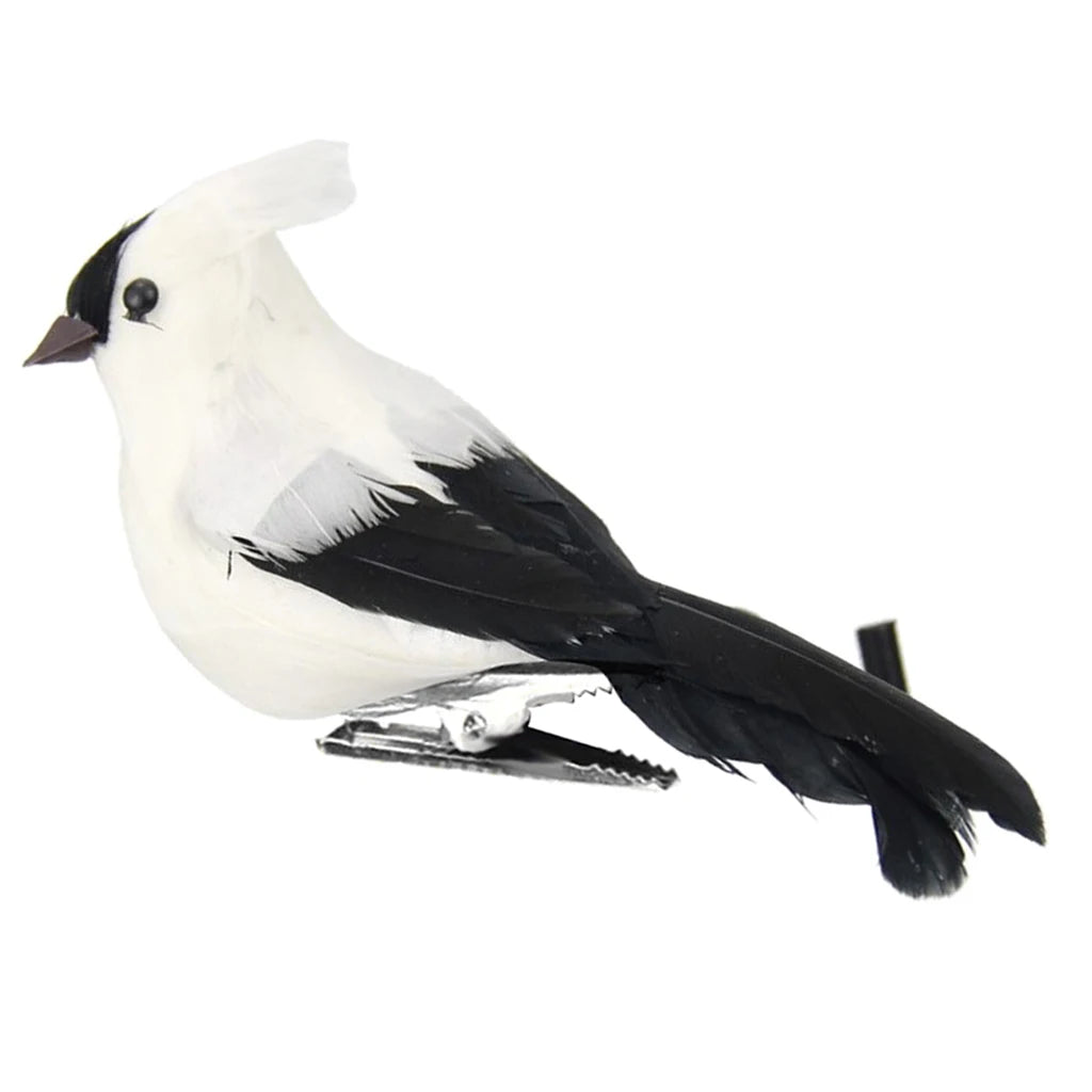 Artificial Magpie Shape Decoy Pigeon Plastic Scarecrow Decoys Pest Repellent Garden