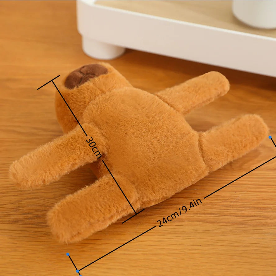 Animal Wristband Slap Bracelets Capybara Clap Circle Toys Slap Wrap Wristband Bracelet