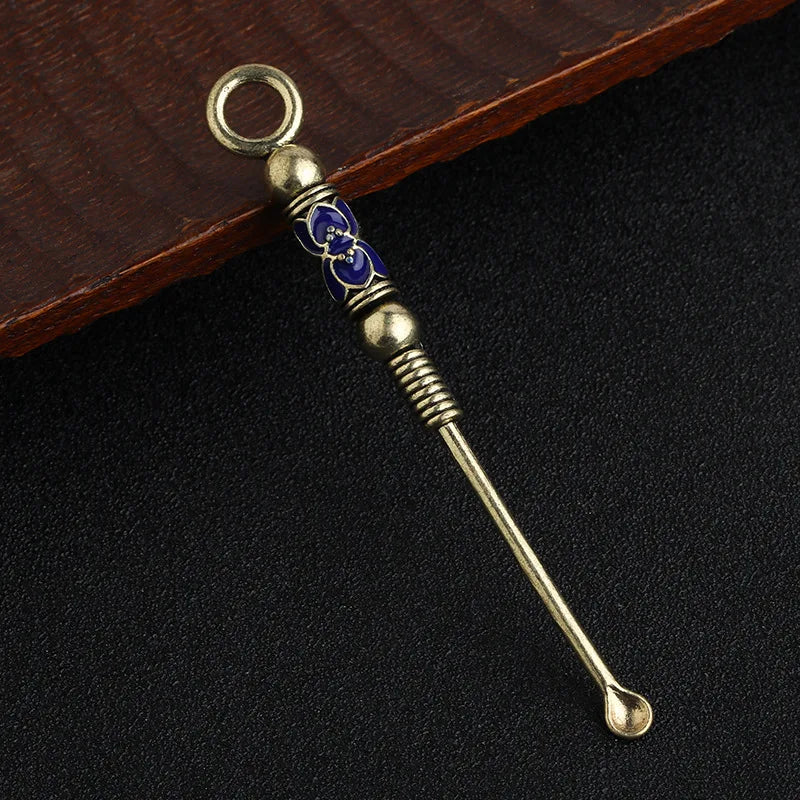 1PCS Retro Ear Spoons Portable Cleaning Tool Dragon Shape Ear-Pick For Wax Remover Cleaner Ear