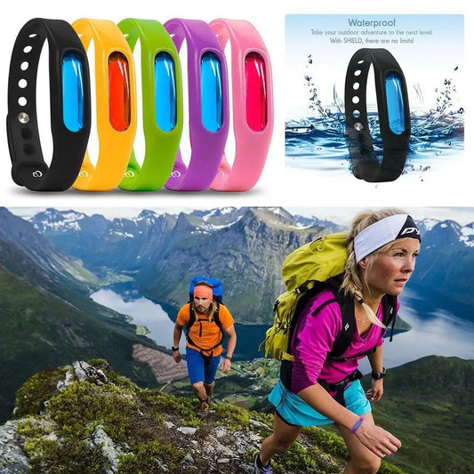 Multicolour Anti Mosquito Pest Bug Bug Capsule Anti Mosquito Waterproof Repellent Band