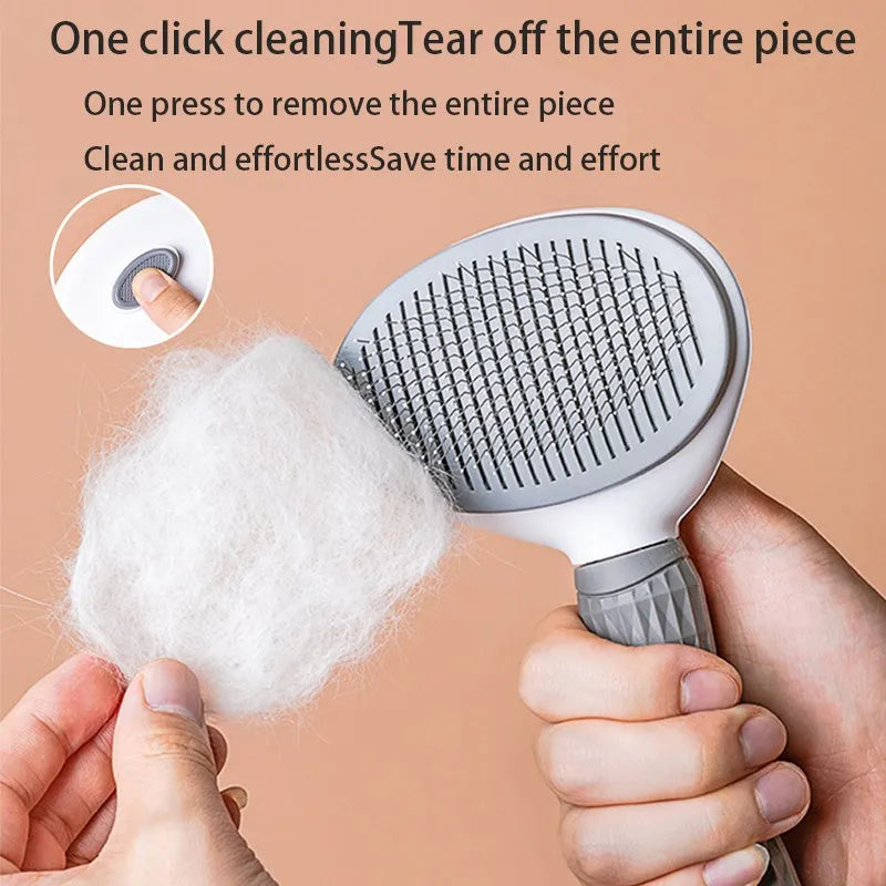 Pet Dog Hair Brush Cat Comb Pet Hair Remover Brush for Dogs Cats Puppy Kitten Grooming