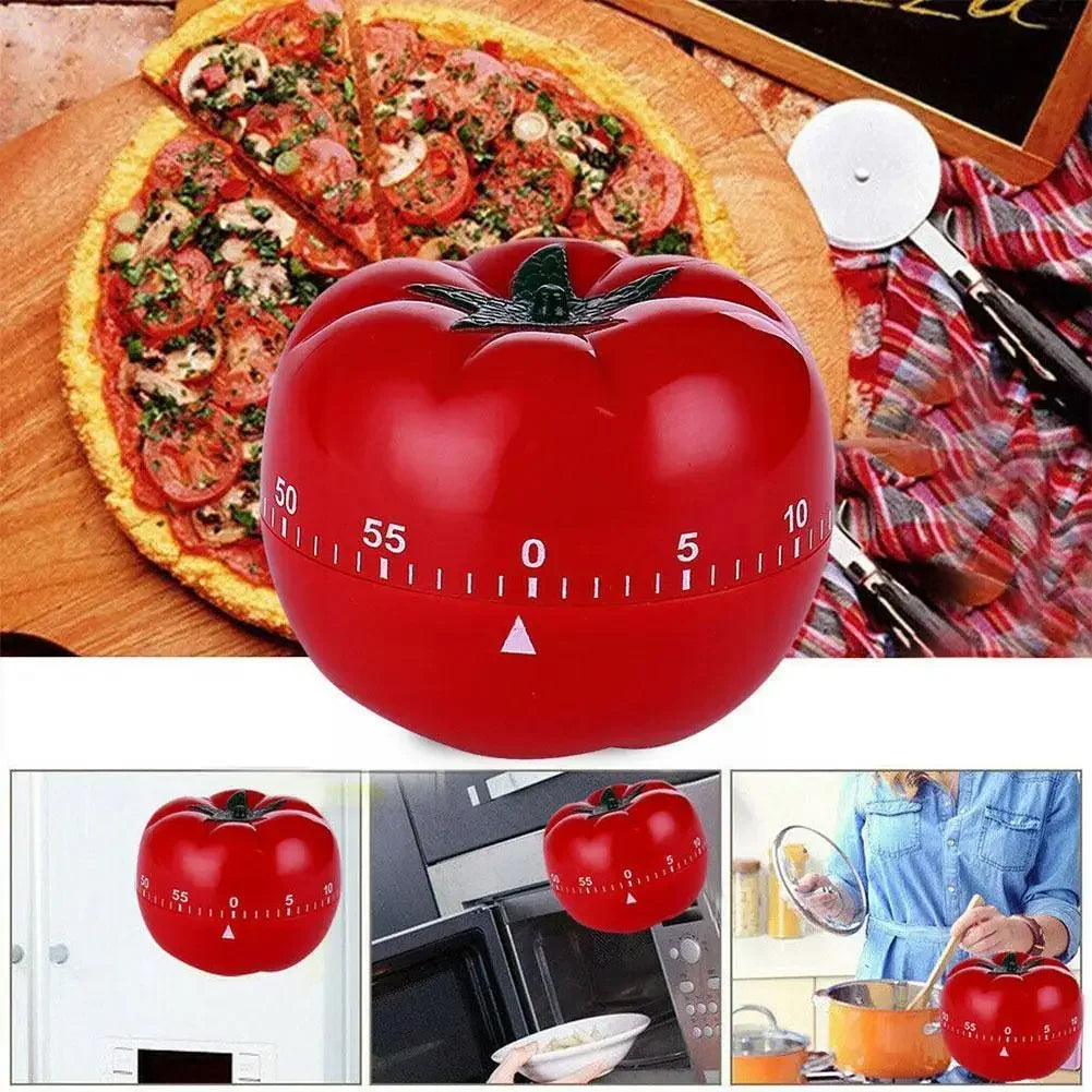 Tomato Timer Electronic Kitchen Timer Reminder Pomodoro Mechanical Countdown Alarm