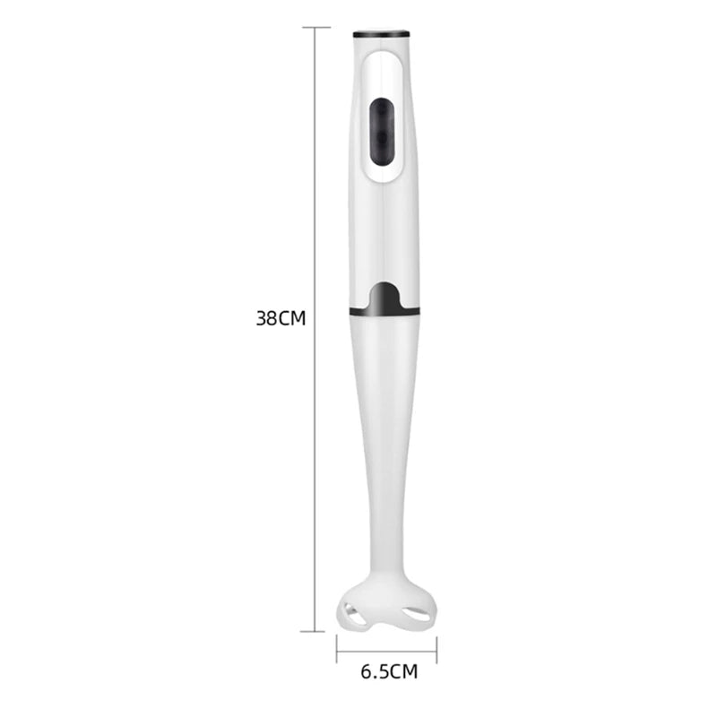 Immersion Blender 400-Watt Turbo Stick Hand Blender, Powerful Ice Crushing Design