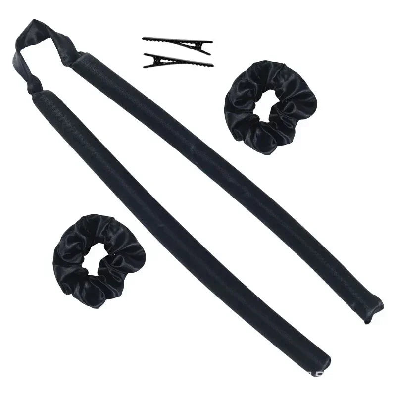 Heatless Curling Rod Headband No Heat Hair Curler Lazy Hair Rollers Soft Hair Curlers