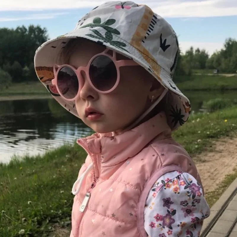 Summer Panama Baby Girls Hat Autumn Cartoon Boys Fisherman Hat Baby Sun Hat Outdoor