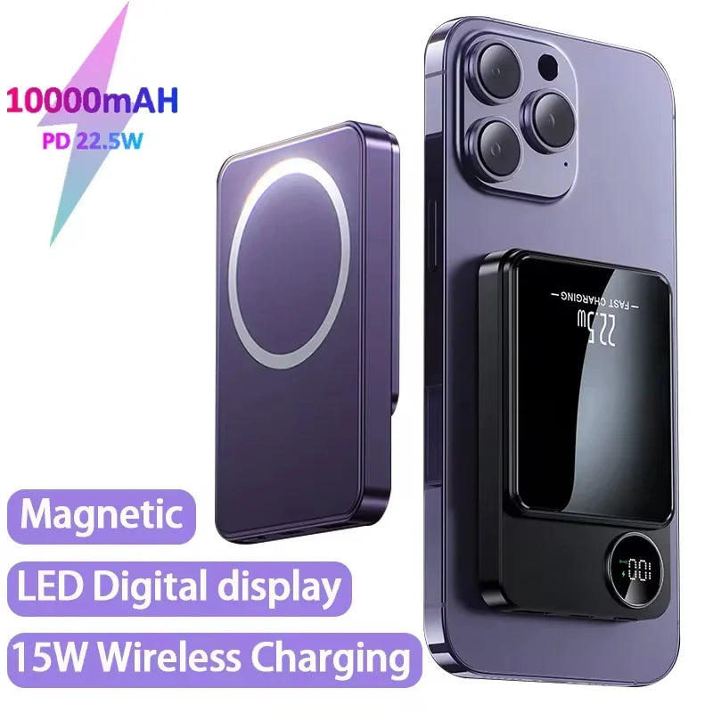 10000mAh Powerbank PD 22.5W Portable Magsafe Power Bank Fast Charge