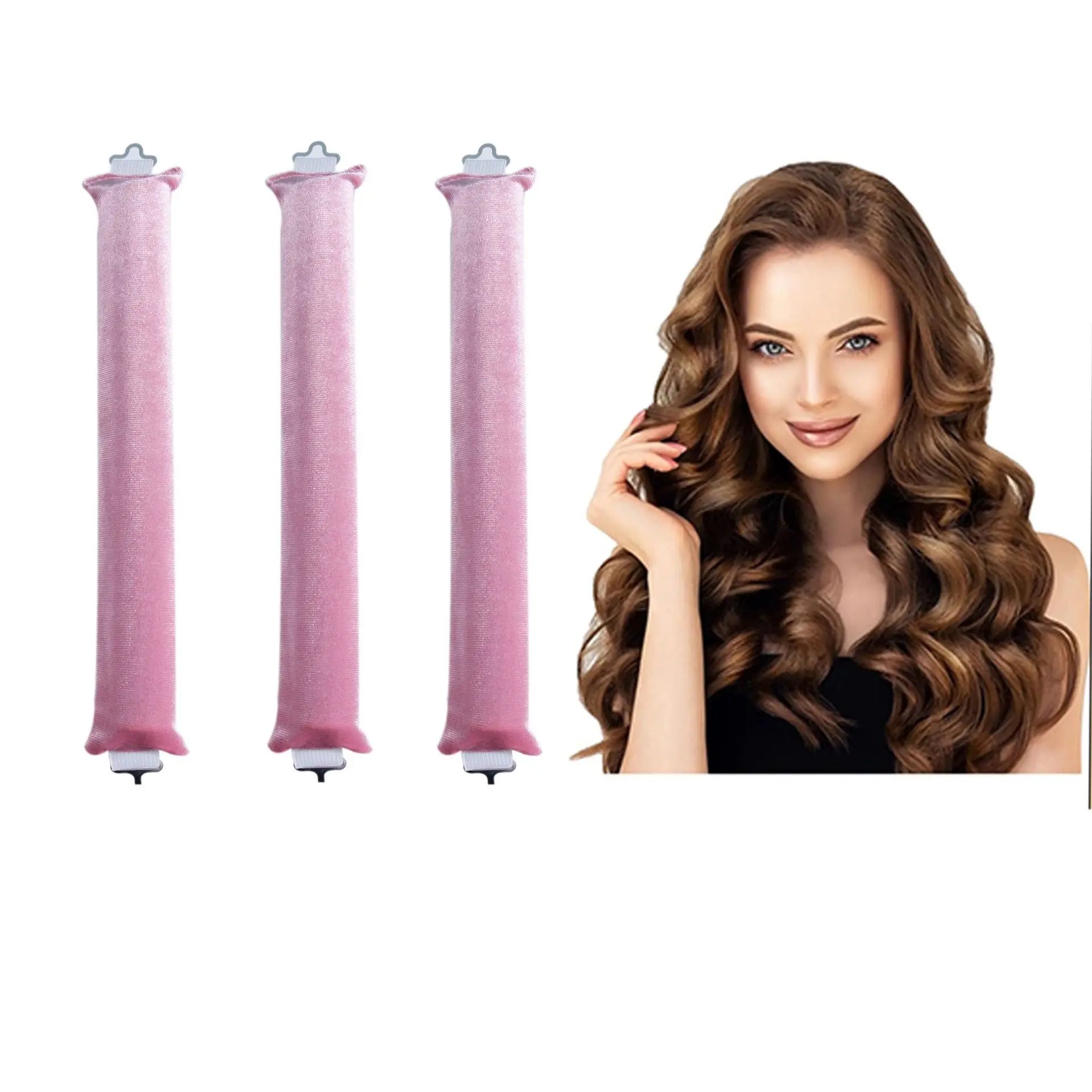 Heatless Curling Rod Headband Lazy Hair Curlers No Heat Hair Rollers