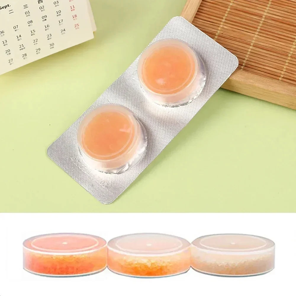 4Pcs Hearing Aid Drying Capsules Desiccant Dehumidifier Drying Pallet for BTE Silicone