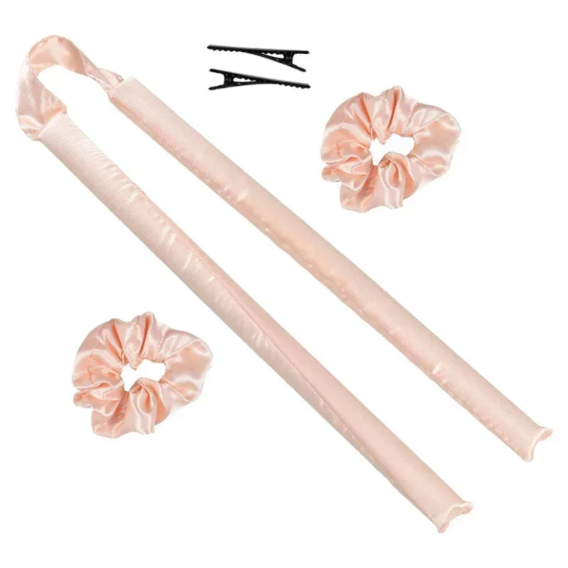 Heatless Curling Rod Headband No Heat Hair Curler Lazy Hair Rollers Soft Hair Curlers