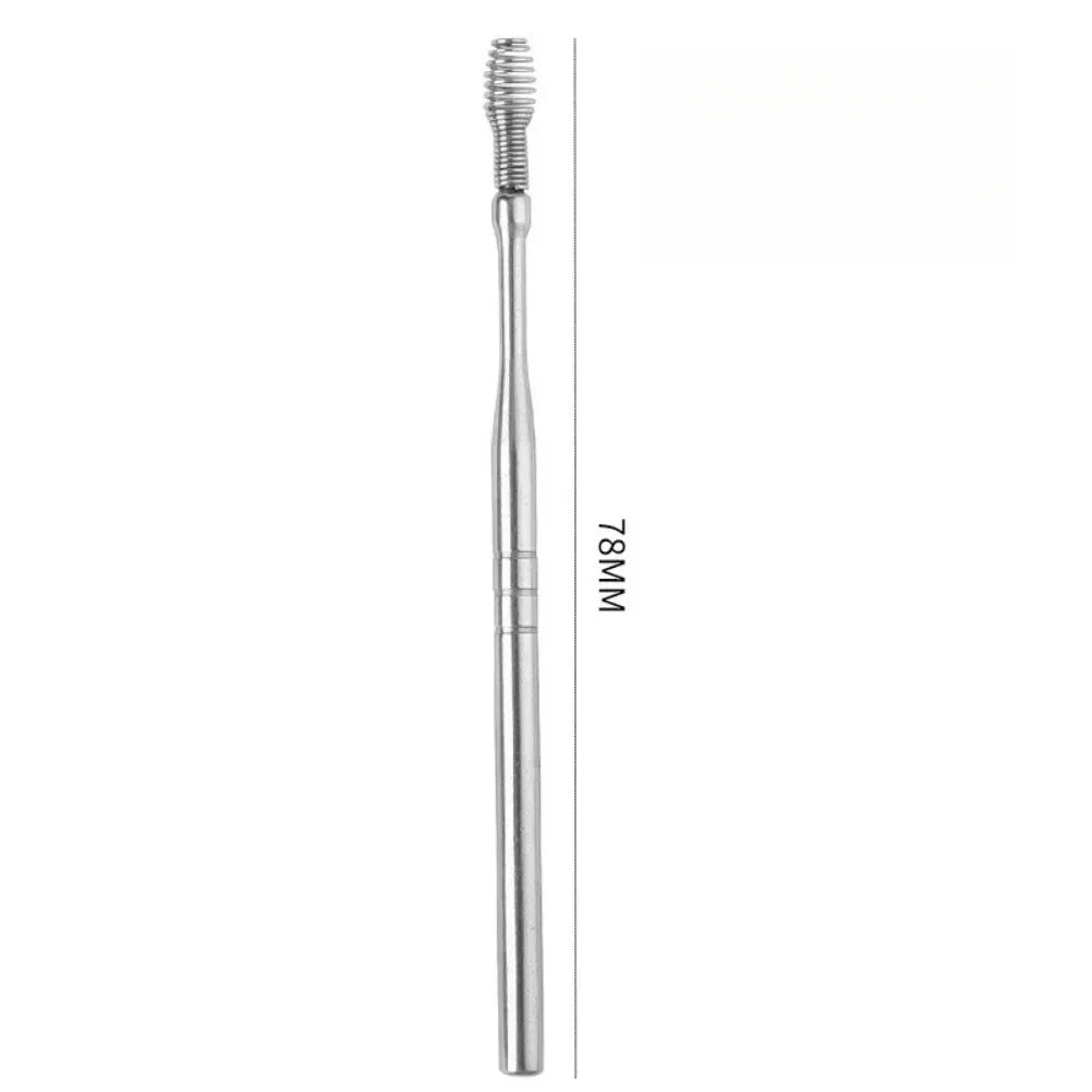 Stainless Steel Ear Wax Digging Spoon Small 360 Degree Curette Cleaner Care Tool Ear Cleaner