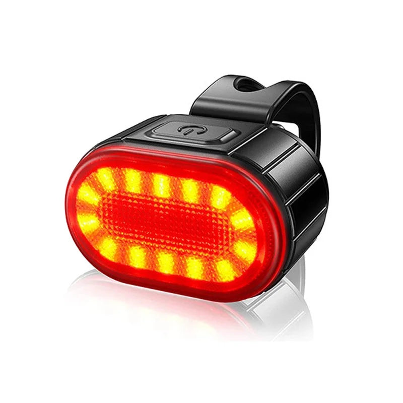 Cycling Taillight Headlight Bicycle Lights Bike Safety Warning Light LED USB Rechargeable