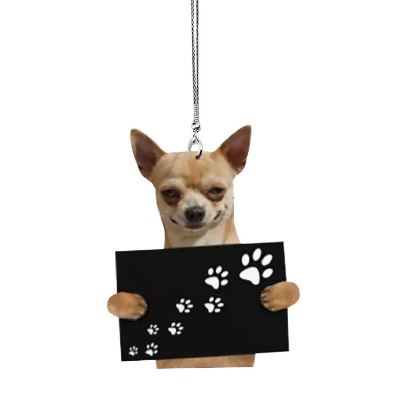 Car Pendant Practical Interior Cute Mini Puppy Pendant Anime Puppy Practical Car Ornament Toy