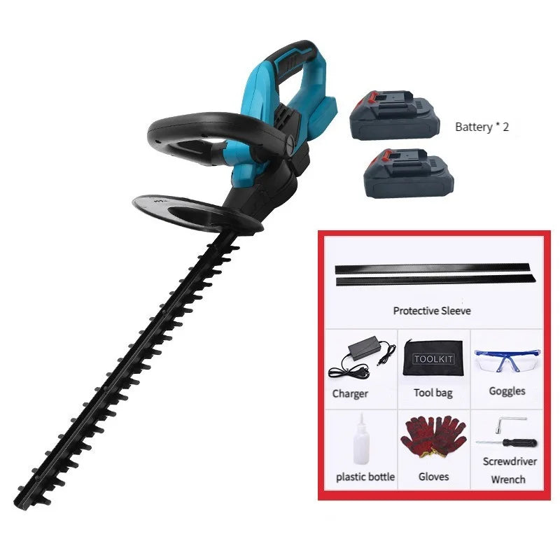 24V Cordless Grass Hedge Trimmer Electric Pruning Household Lawn Mower Grass