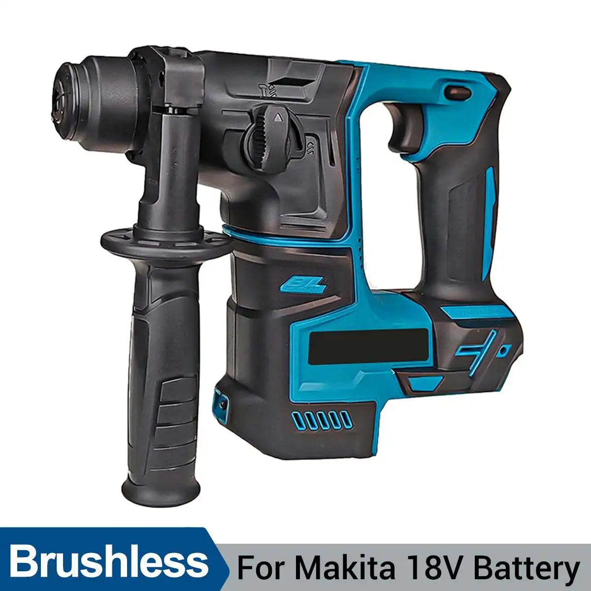Brushless Electric Hammer Drill 4800ipm Rechargeable Cordless Rotary Hammer Drilling