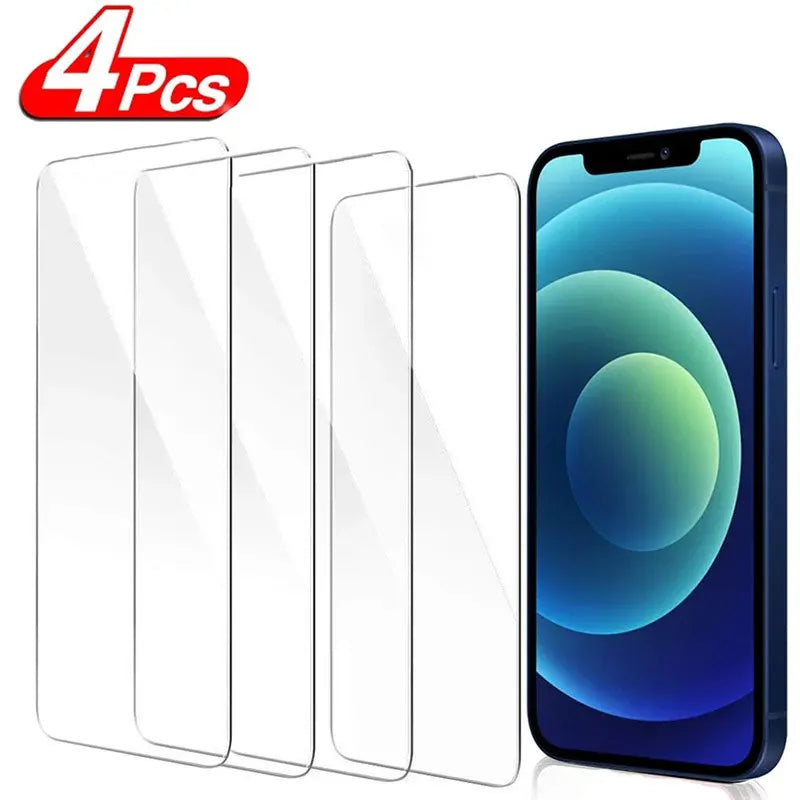 4PCS Protective Glass protector Tempered Glass