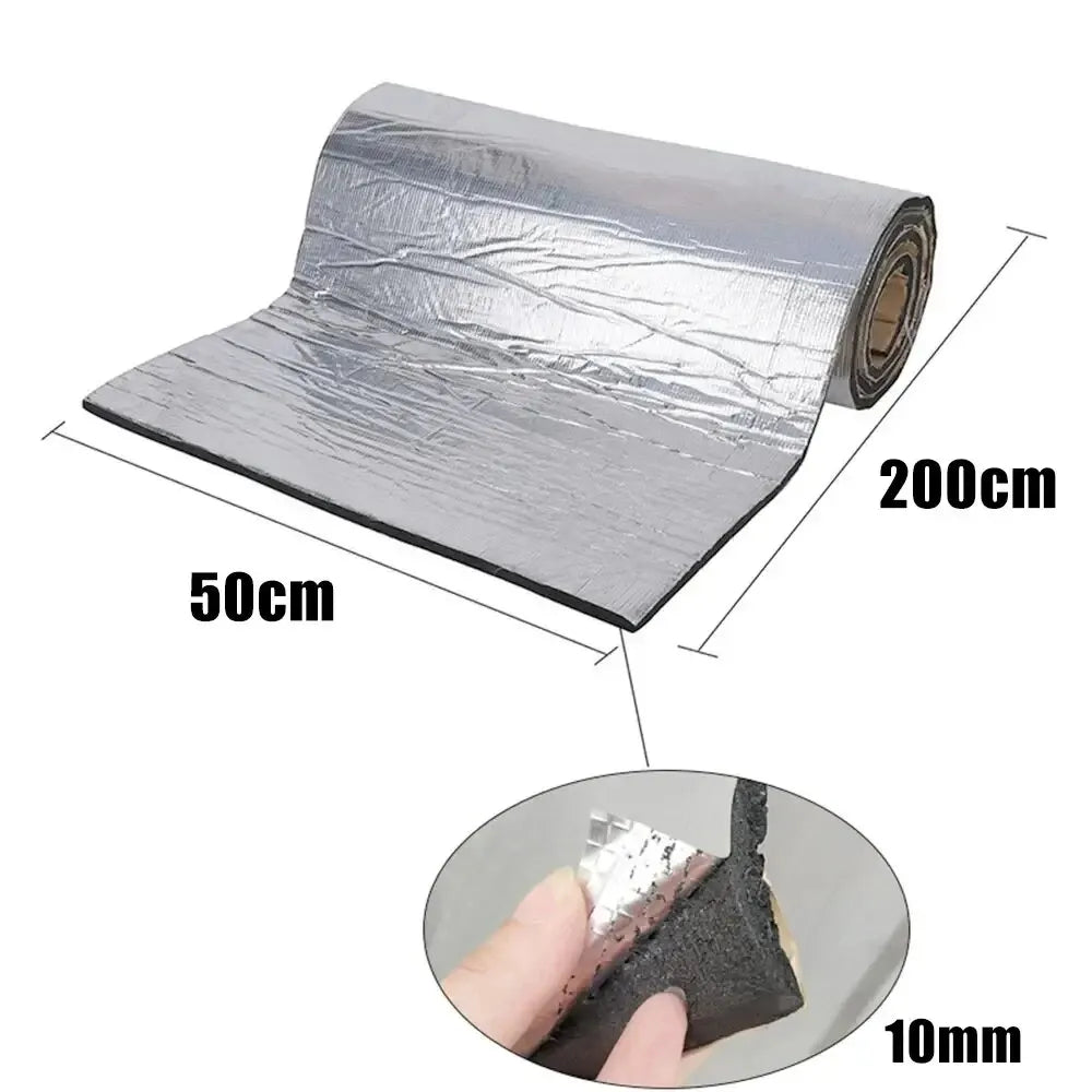 Car Sound Deadener Mat Hood Engine Sound Deadening Truck SUV Engine Door Auto Hood