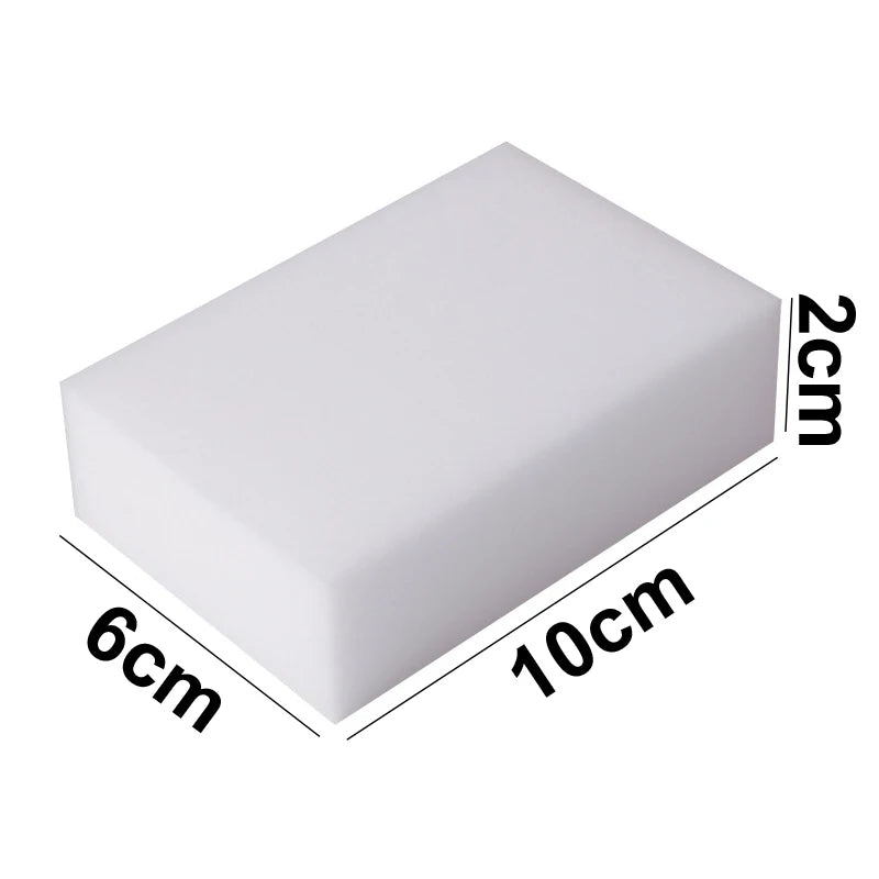 100 PCS/Lot Melamine Sponge Magic Sponge Eraser Kitchen Sponge Cleaner Cleaning Tools