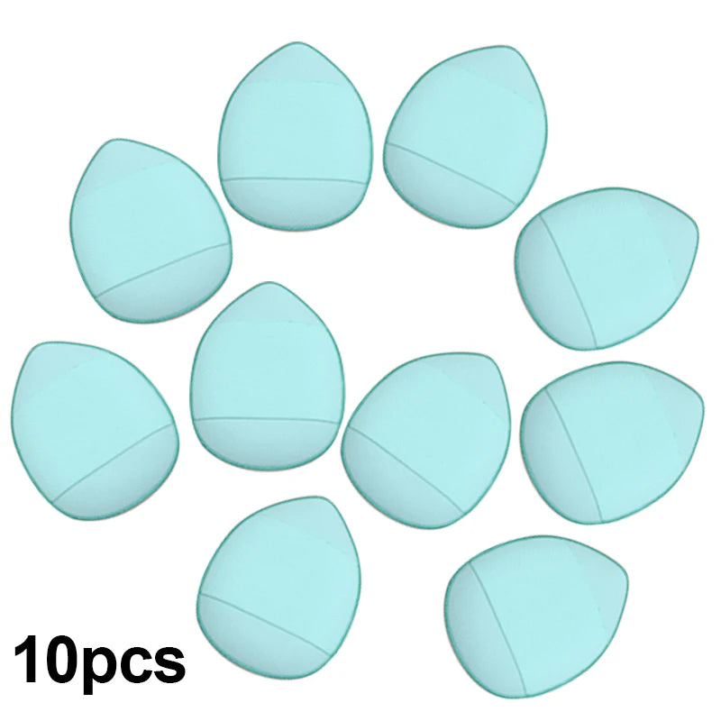 5/10Pcs Mini Finger Puff Foundation Small Air Cushion Powder Sponge Face