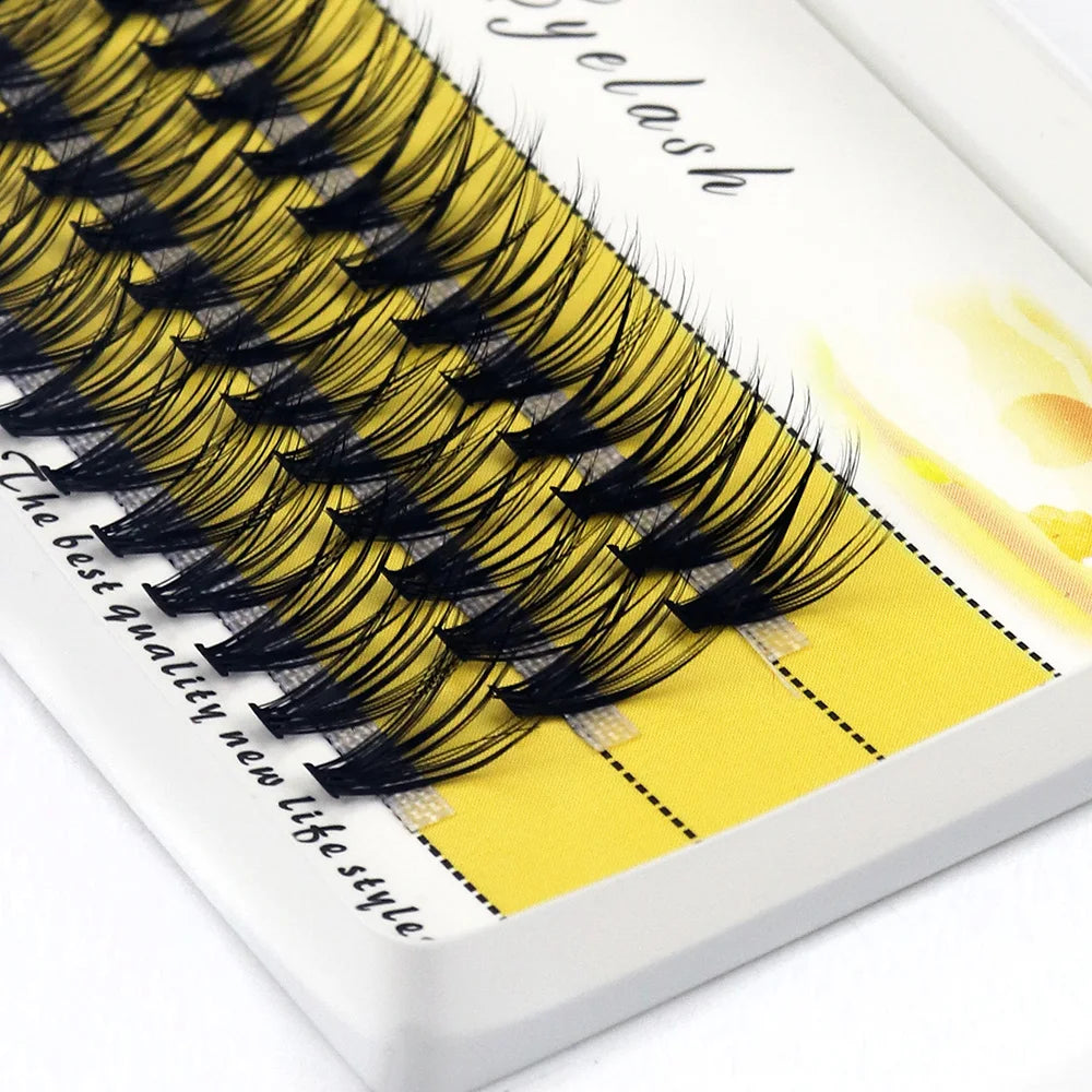 20D/30D Mink Eyelashes 1 Box/60 Bundles Natural Eyelash extension 3D Russia Individual Eyelash