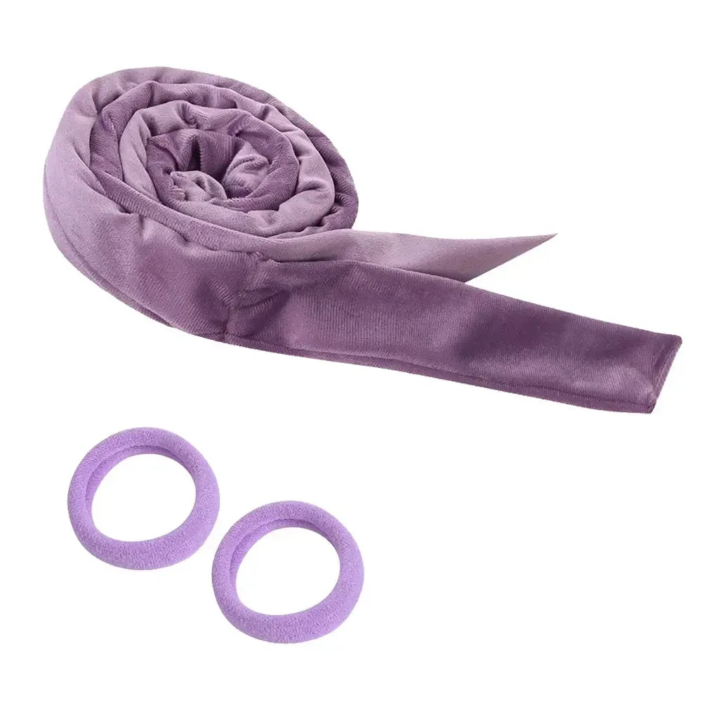 Heatless Curling Rod Headband No Heat Hair Curler Lazy Hair Rollers Soft Hair Curlers