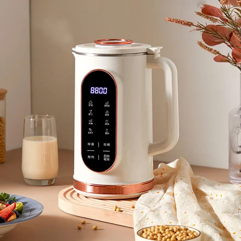 1500ml Soy Milk Machine Electric Juicer Blender Mixer Soybean Milk Maker Wall