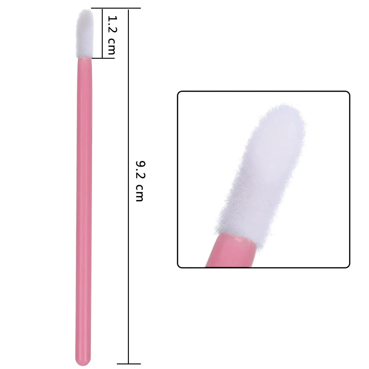 200pcs Disposable Brushes Set Mascara Wands Lip Brushes Microbrush Applicator