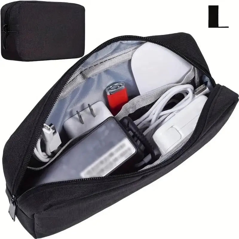 Storage Bag Cable Cord Organizer Travel Bag Small Electronics