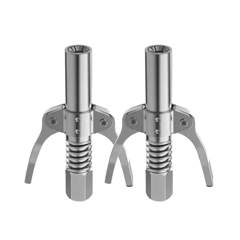 Grease Gun Coupler 10000 PSI NPTI/8 Oil Pump Lubricant Tools 2PCS Car Syringe Tip Grease