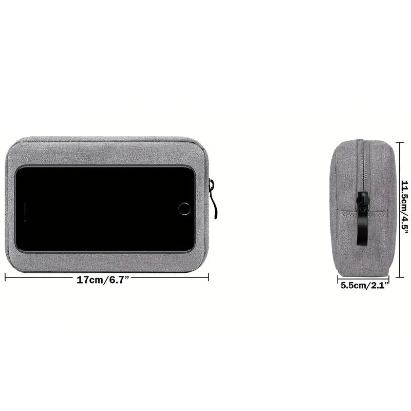 Storage Bag Cable Cord Organizer Travel Bag Small Electronics