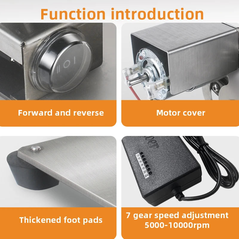 Mini Electric Belt Sander 220v 110v Belt Grinder Polishing Grinding Machine Cutter Edges
