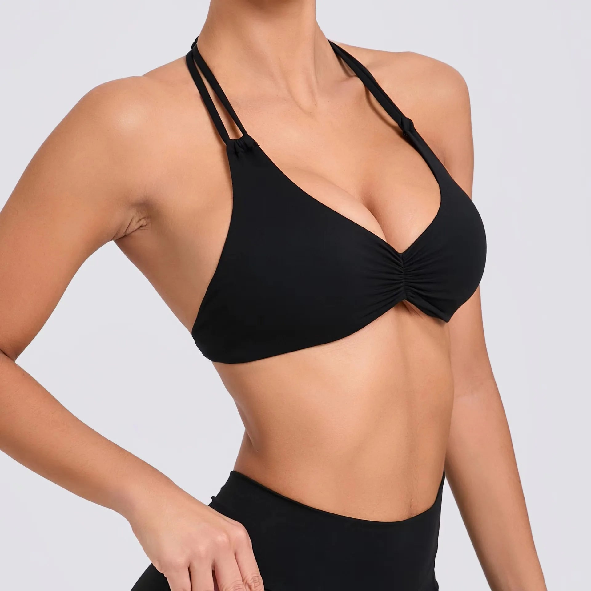 Sport Bra 2024 New Sports Women Yoga Set Clothers GYM Crop Top Home Fitness Workout