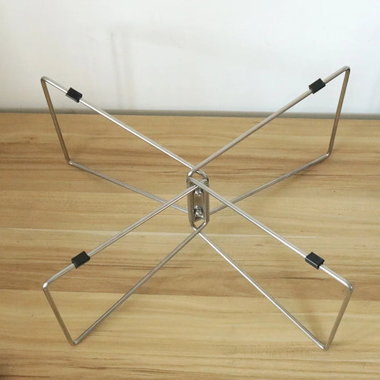 Cooler Box Stand Ice Box Holder Outdoor Camping Box Storage Stand Plastic Folding Box