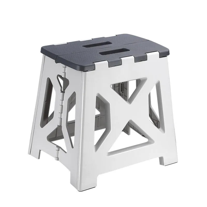 Oulylan Portable Plastic Folding Stool Outdoor Camping Stool Chair Seat Home