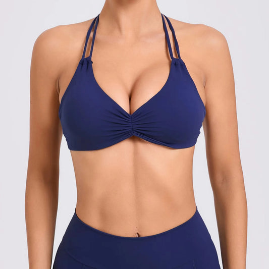 Sport Bra 2024 New Sports Women Yoga Set Clothers GYM Crop Top Home Fitness Workout