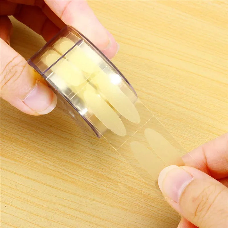 600 Pcs Eye Lift Strips Double Eyelid Tape Clear Gray Eyelid Stripe Big Eyes