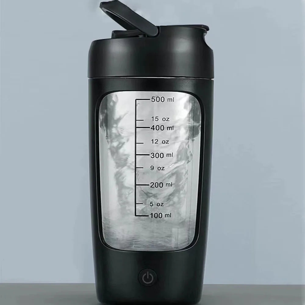 Electric Protein Shaker Bottle Portable 1200mAh Rechargeable Blender Cup Automatic Self