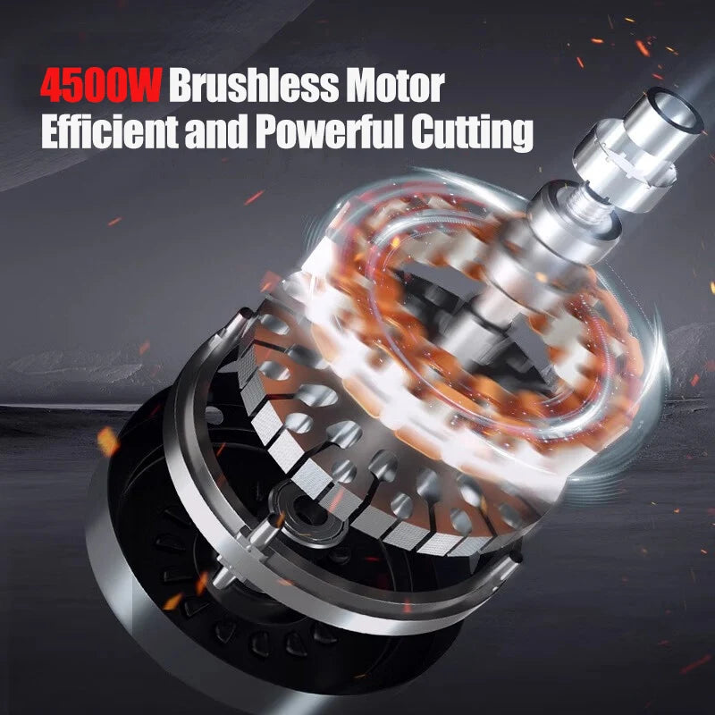 4500W Ring Saw High Frequency Electric Ring Saw Concrete Cutting Machine EU Plug